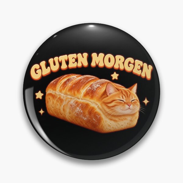 Item preview, Gluten Morgen Orange Cat Bread Loaf Cozy Portrait designed and sold by dianadouri.