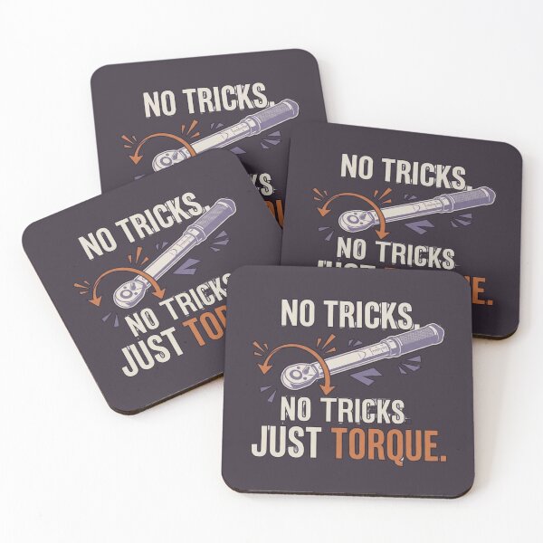 Item preview, No Tricks Just Torque Mechanical Engineer Halloween Humor designed and sold by Amr Darwish Graphic designer.
