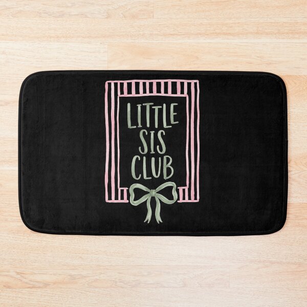 Item preview, Little Sis Club Little Sister Sibling Sisterhood Family Gift designed and sold by FolkGraphics.