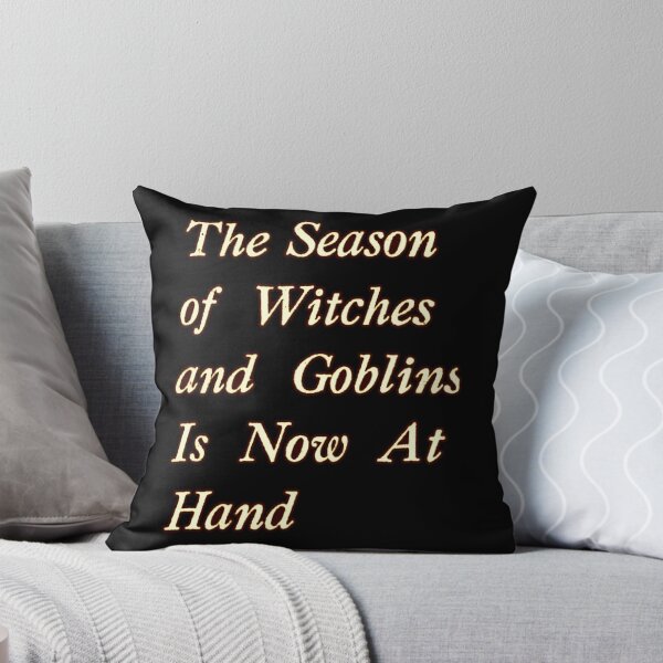 Item preview, Halloween is the Season of Witches and Goblins designed and sold by weirdove.