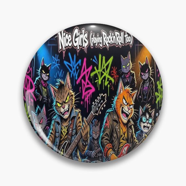 Item preview, CAT'S LAMENT - NICE GIRLS (Official Punk Graffiti Cover Art) designed and sold by Hot4Shirt.
