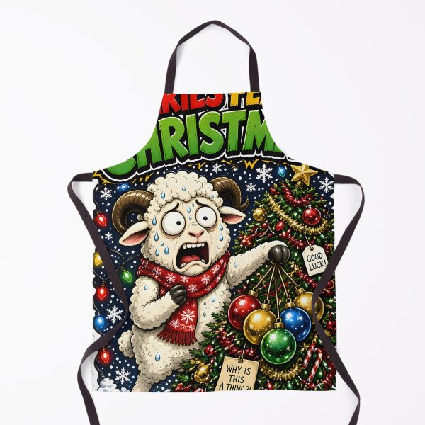 Item preview, Funny Aries Fears Christmas Zodiac Design designed and sold by Zodiac Celestial Art.