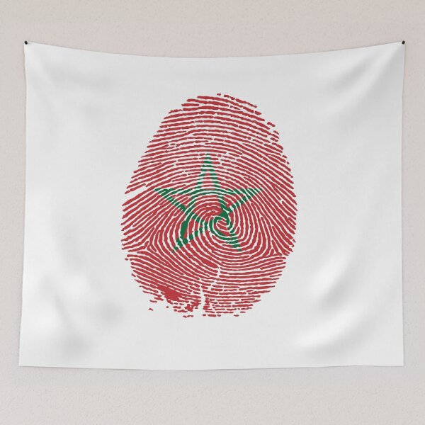 Item preview, Morocco Flag Moroccan Pride Design designed and sold by Azeecreate009.