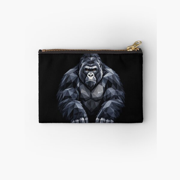 Item preview, Mountain Gorilla Geometric Wildlife Art designed and sold by redsharkuk.