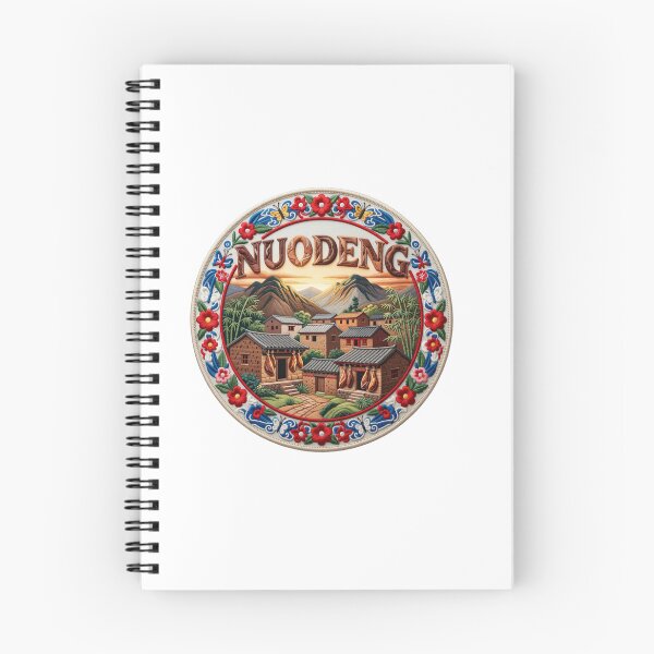Item preview, Nuodeng China Yunnan Ancient Bai Village Embroidered Patch Sticker designed and sold by Imaginarium of Chaos falcon88 .