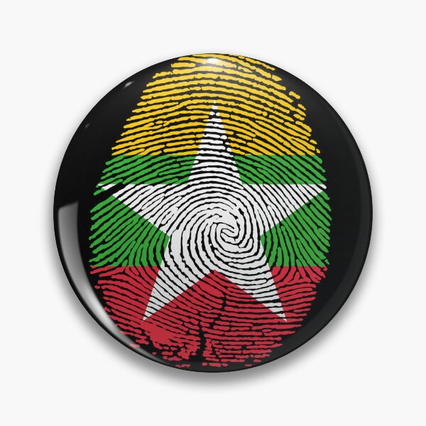 Artikelvorschau, Myanmar Flag National Pride Design entworfen und verkauft von Azeecreate009.