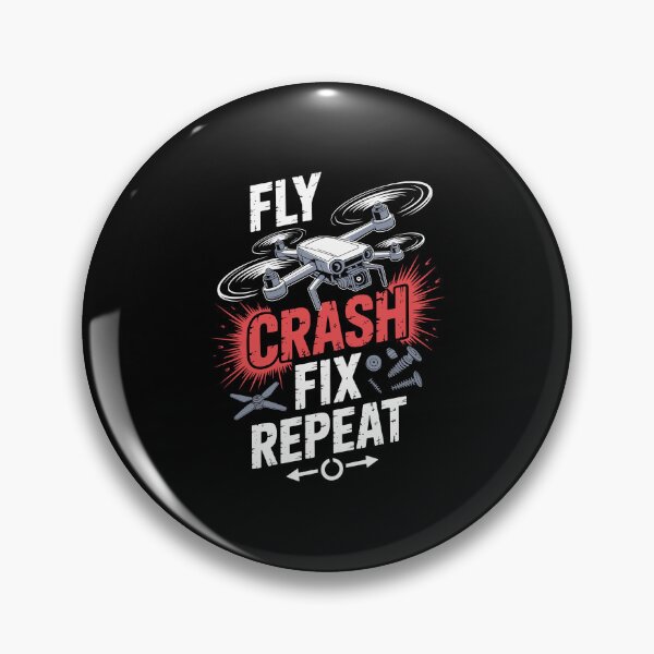 Item preview, Fly Crash Fix Repeat designed and sold by jkrphoto.