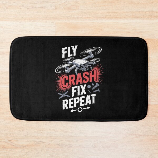 Item preview, Fly Crash Fix Repeat designed and sold by jkrphoto.