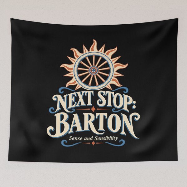Item preview, Sentido y sensibilidad: Próxima parada: Barton designed and sold by Fenay Designs.