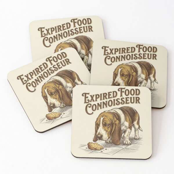 Item preview, Humor de perros, divertido y asqueroso, para amantes de los basset hounds y conocedores de comida caducada. designed and sold by FurRealStudioCo.