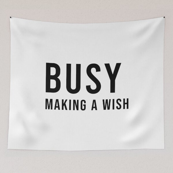 Item preview, Busy Making A Wish Cute Christmas Birthday Dreamer Gift, Unique designed and sold by villacreativa.
