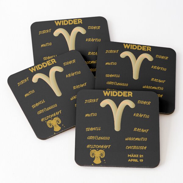 Artikelvorschau, Widder Sternzeichen Astrologie Horoskop Symbol - Metallic Gold & Black entworfen und verkauft von ZODIARA.