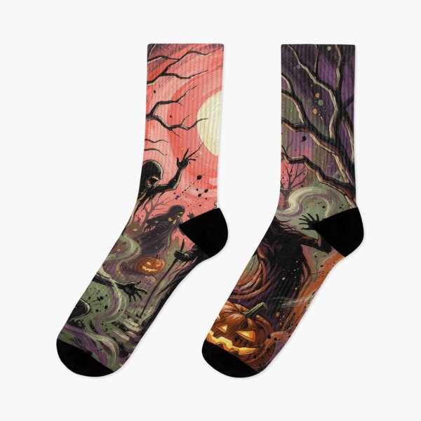 Item preview, Halloween Forest Creatures – Munch Night Flow designed and sold by FotoworldEdel.