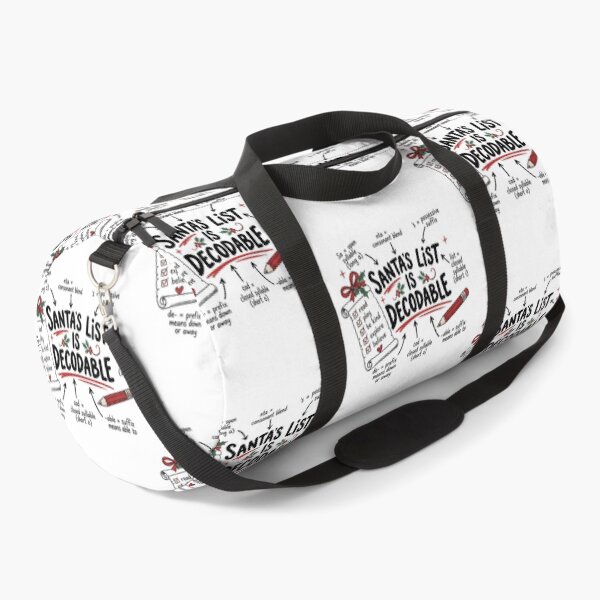 Item preview, Santa's List Is Decodable Christmas Teacher designed and sold by RDGNR.