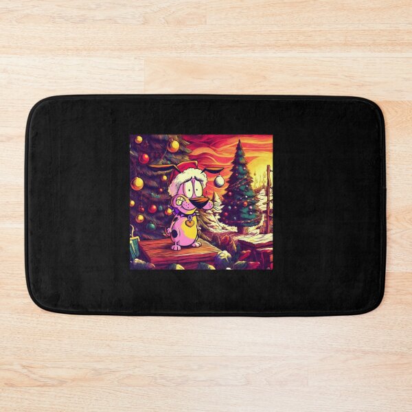 Item preview, Courage The Cowardly Dog Merry Christmas designed and sold by krowsunna.