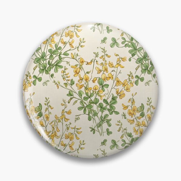 Item preview, Light Yellow & Green Herbarium Meadow designed and sold by Studio BC.