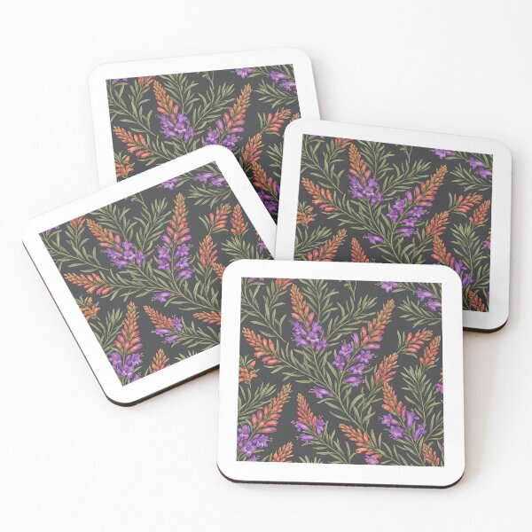 Item preview, Dark Navy Purple & Orange-Red Spikes designed and sold by Studio BC.