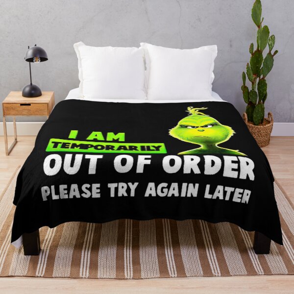 Item preview, Christmas i am Temporarily Out of Order Please Try Again Later   designed and sold by Chetzarart.
