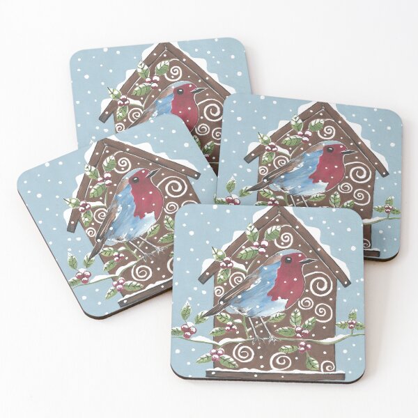 Item preview, Winter Red Breasted Robin designed and sold by Sartoris Art.