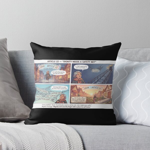Item preview, Article 22: Dignity needs a safety net. designed and sold by Mianku | Für das Leben.