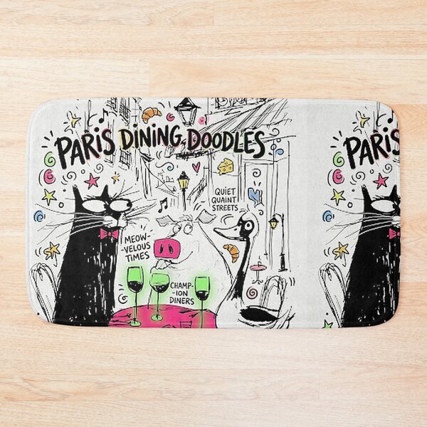 Item preview, Putting on the 'Ritz' (and then some cheese) with a Cat, a Pig, and a Goose. designed and sold by Print Fiction.