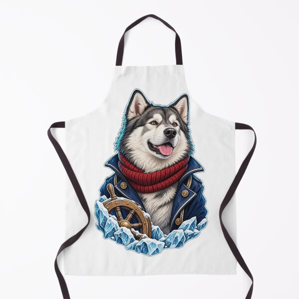 Item preview, Malamute Arctic Sailor Watch designed and sold by PlanetPiperArt.