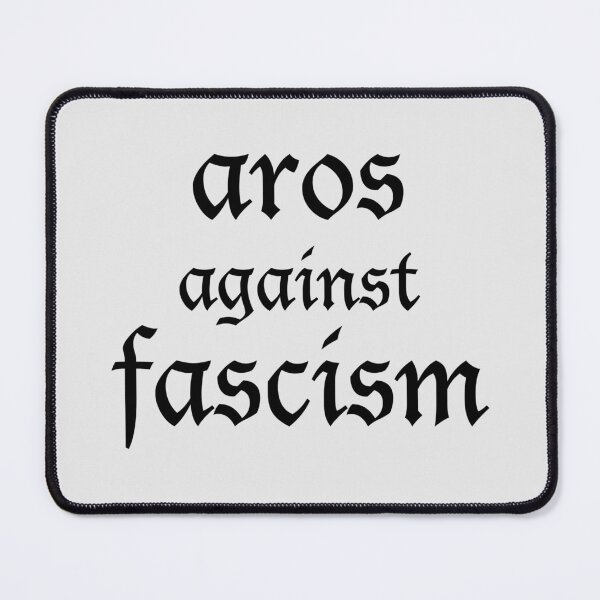 Item preview, aros against fascism designed and sold by FreakShop-GB.