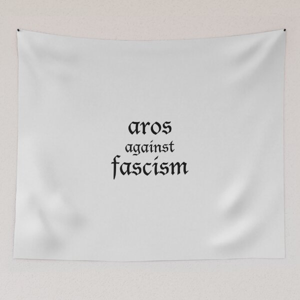 Item preview, aros against fascism designed and sold by FreakShop-GB.