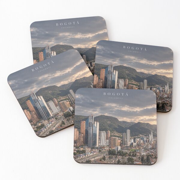 Item preview, Bogotá Cinematic Monochrome City Artwork designed and sold by MichaeIRellov.