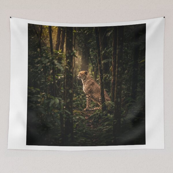 Item preview, Portrait Of A Cheetah designed and sold by Home Decor Art.