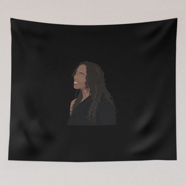 Item preview, FKA twigs Lineless Illustration designed and sold by dsxclothing.