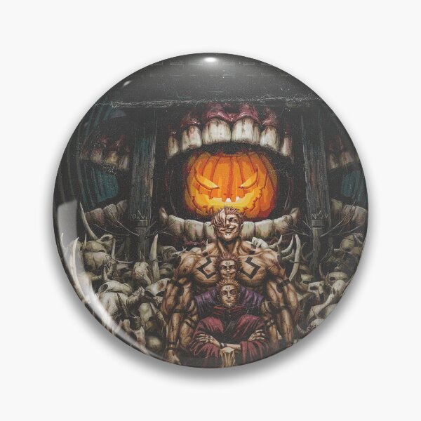 Item preview, Ryomen Sukuna Jujutsu Kaisen Halloween Malevolent Shrine Graphic Poster designed and sold by Shopunte.