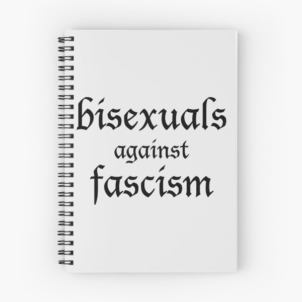Item preview, bisexuals against fascism designed and sold by FreakShop-GB.