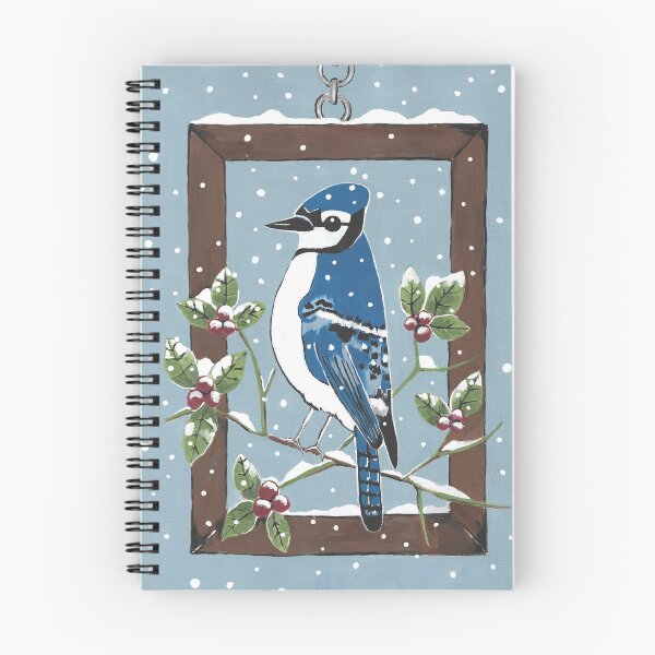 Item preview, Winter Blue Jay Art designed and sold by Sartoris Art.