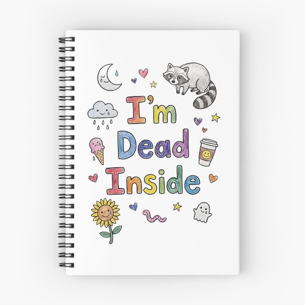 Item preview, I'm Dead Inside Cute Sad Introvert Humor designed and sold by RDGNR.