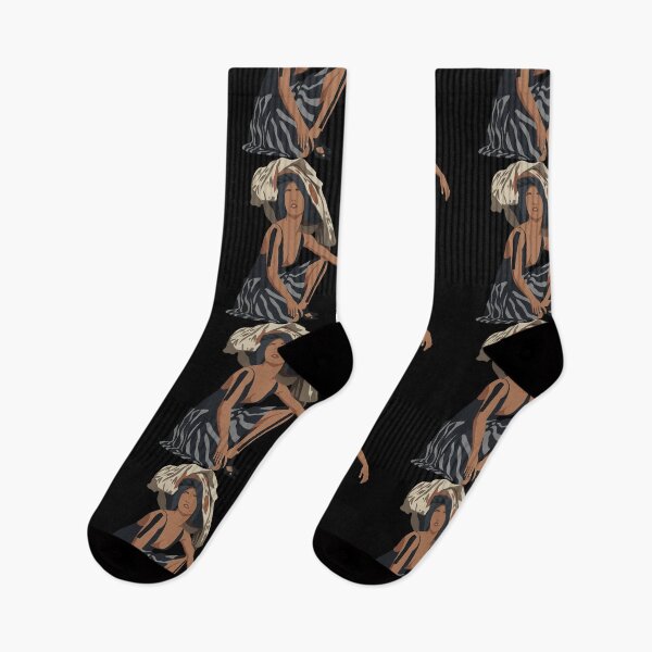 Item preview, FKA twigs Lineless Illustration designed and sold by dsxclothing.