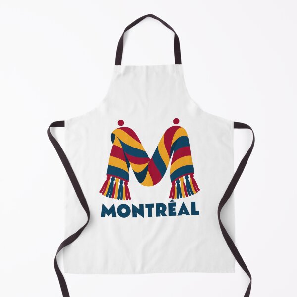 Item preview, Montreal Striped Scarf Letter M designed and sold by Fenay Designs.