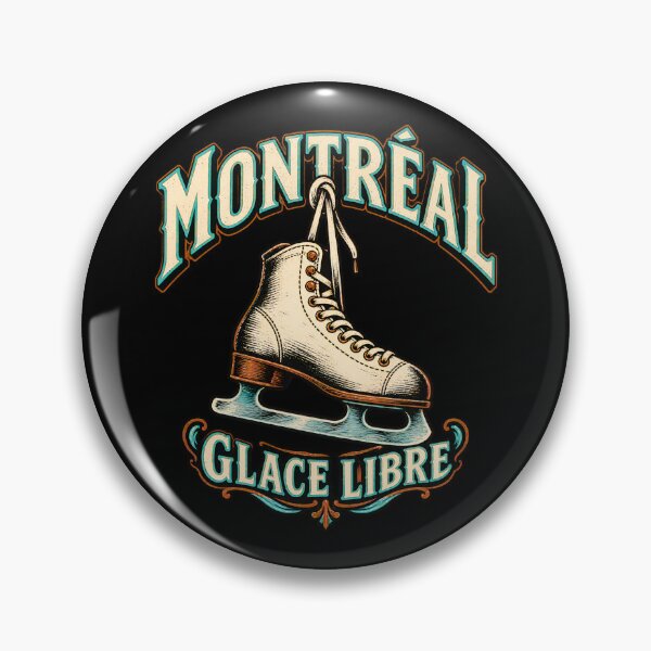 Item preview, Montreal Glace Libre Vintage Ice Skate designed and sold by Fenay Designs.