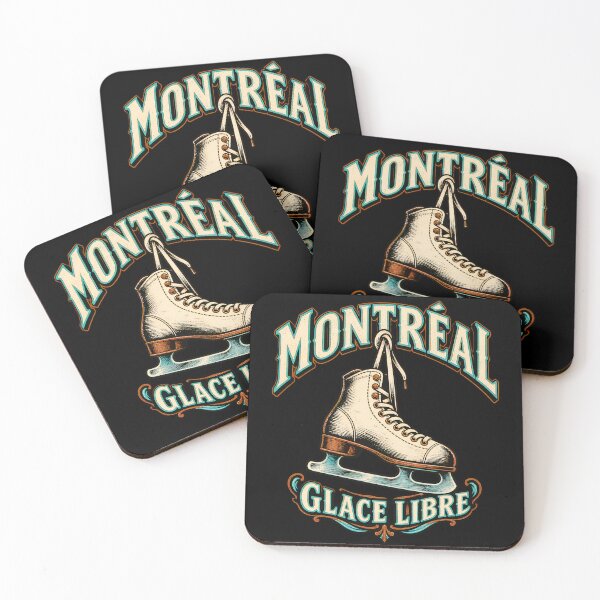 Item preview, Montreal Glace Libre Vintage Ice Skate designed and sold by Fenay Designs.
