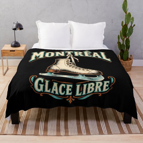 Item preview, Montreal Glace Libre Vintage Ice Skate designed and sold by Fenay Designs.