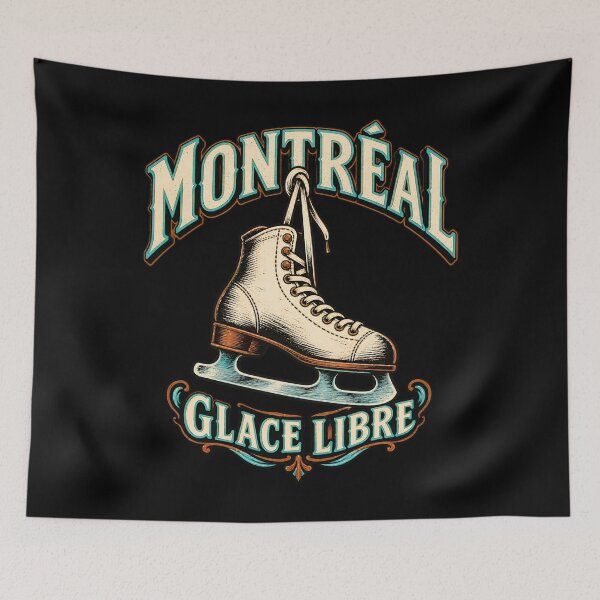 Item preview, Montreal Glace Libre Vintage Ice Skate designed and sold by Fenay Designs.