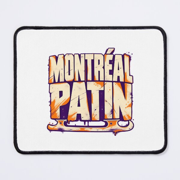 Item preview, Montreal Patin Orange and Purple Skate Type designed and sold by Fenay Designs.