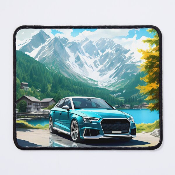 Artikelvorschau, Türkisfarbene Performance-Limousine von Alpine Mountain Lake entworfen und verkauft von RevUpDesign.