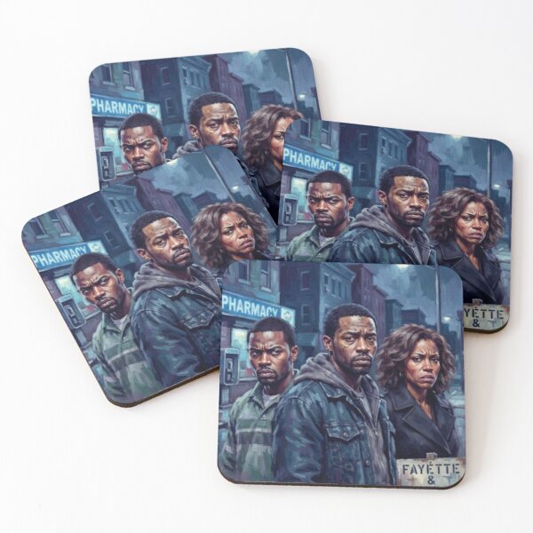 Item preview, The Corner Urban Drama Fine Art Tribute designed and sold by Art's Diner.