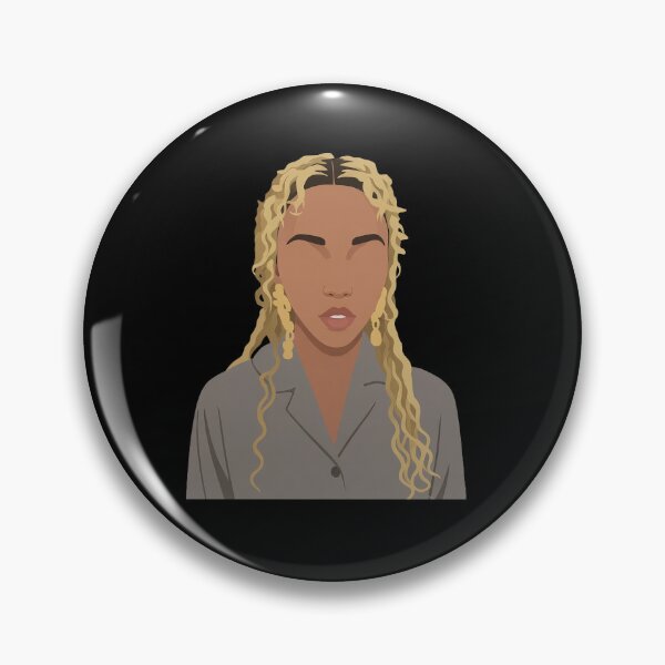 Item preview, FKA twigs Lineless Illustration designed and sold by dsxclothing.