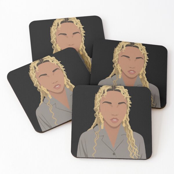 Item preview, FKA twigs Lineless Illustration designed and sold by dsxclothing.