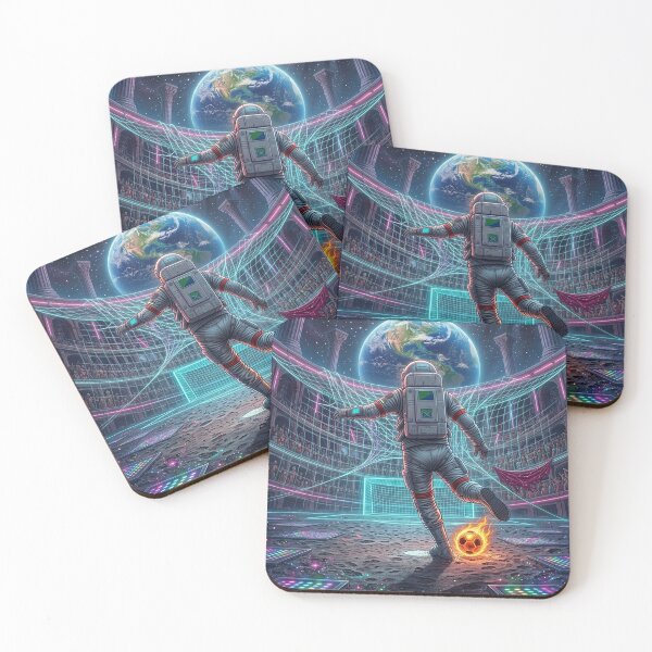 Item preview, Cosmic Goal: Intergalactic Football Match in a Surreal Arena designed and sold by Rain-Road.