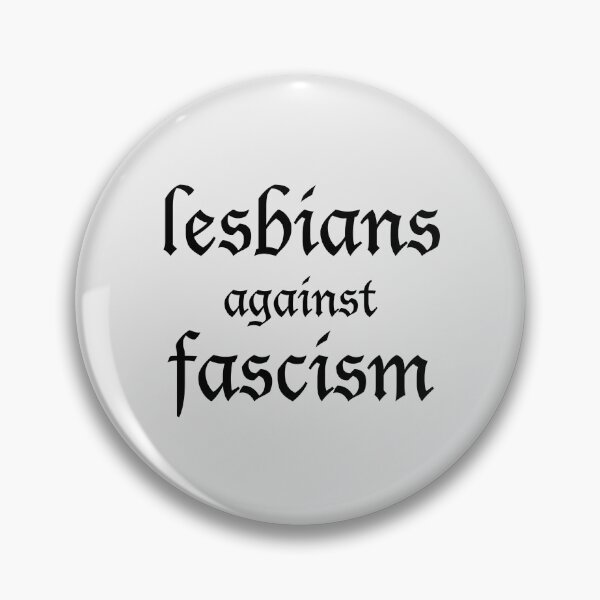 Item preview, lesbians against fascism designed and sold by FreakShop-GB.