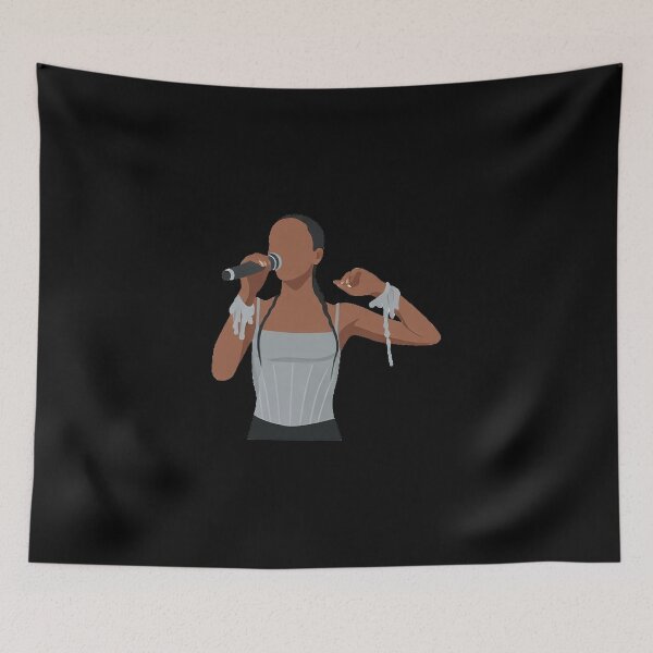 Item preview, FKA twigs Lineless Illustration designed and sold by dsxclothing.