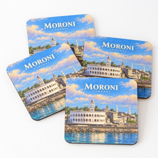 Item preview, Moroni Painterly Comorian City Impression designed and sold by MichaeIRellov.
